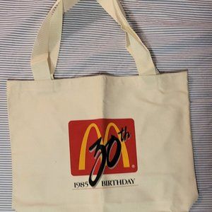 McDonald's 30 year Vintage Rare Tote